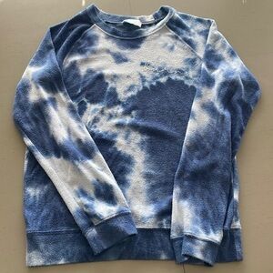 Burn Boot Camp fleece tie-dye shirt. Women’s. Size medium.